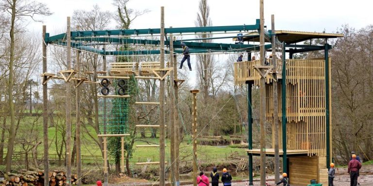 High Aerial Trek Ropes