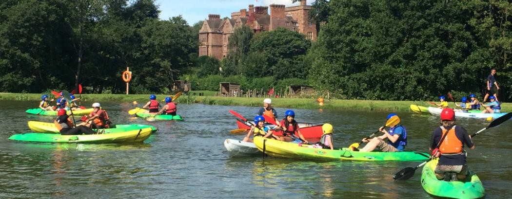 Condover Hall with Lake