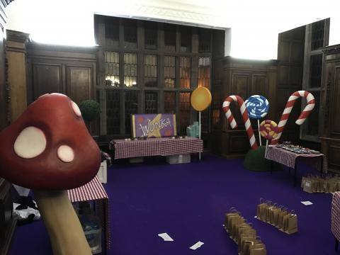 Wonka themed room