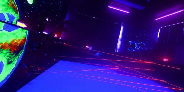 Laser maze at Condover Hall