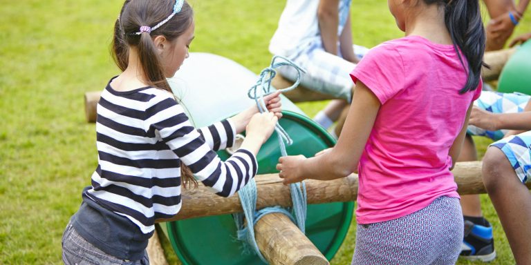 Children buggy building