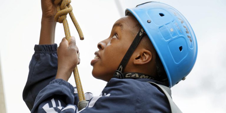 Abseiling