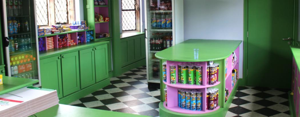 Condover Hall tuck shop