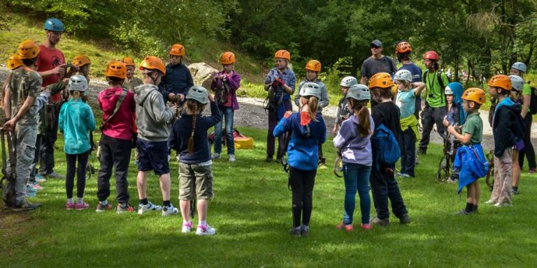 Primary school group at Mount Cook Adventure Centre Primary school group at Mount Cook Adventure Centre