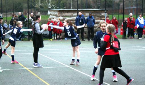 High 5 netball at Condover Hall