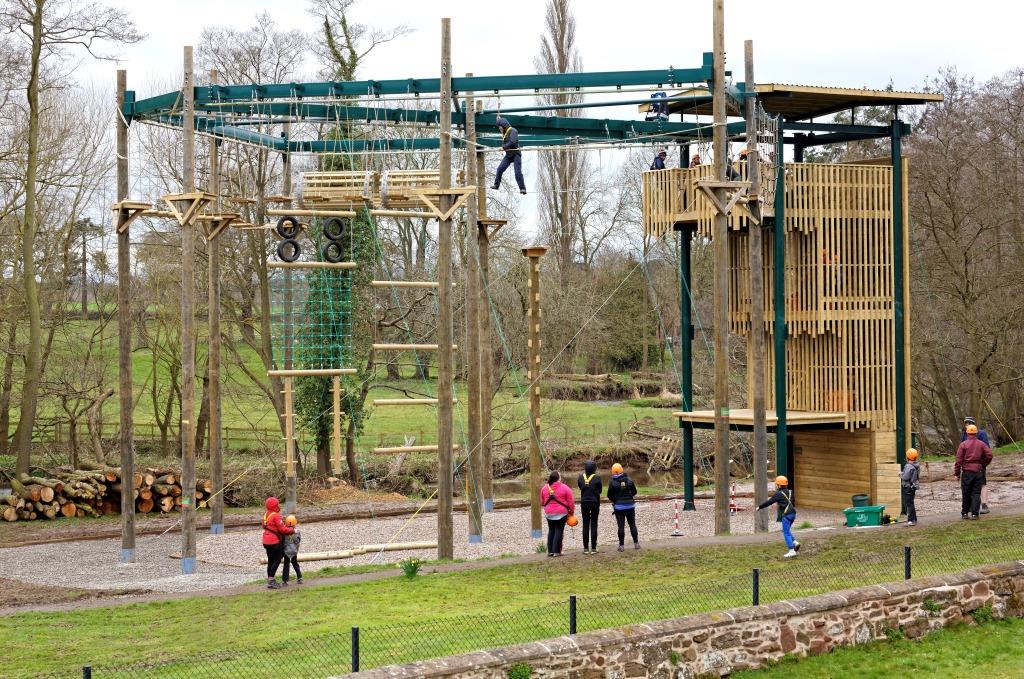 High Aerial Trek Ropes
