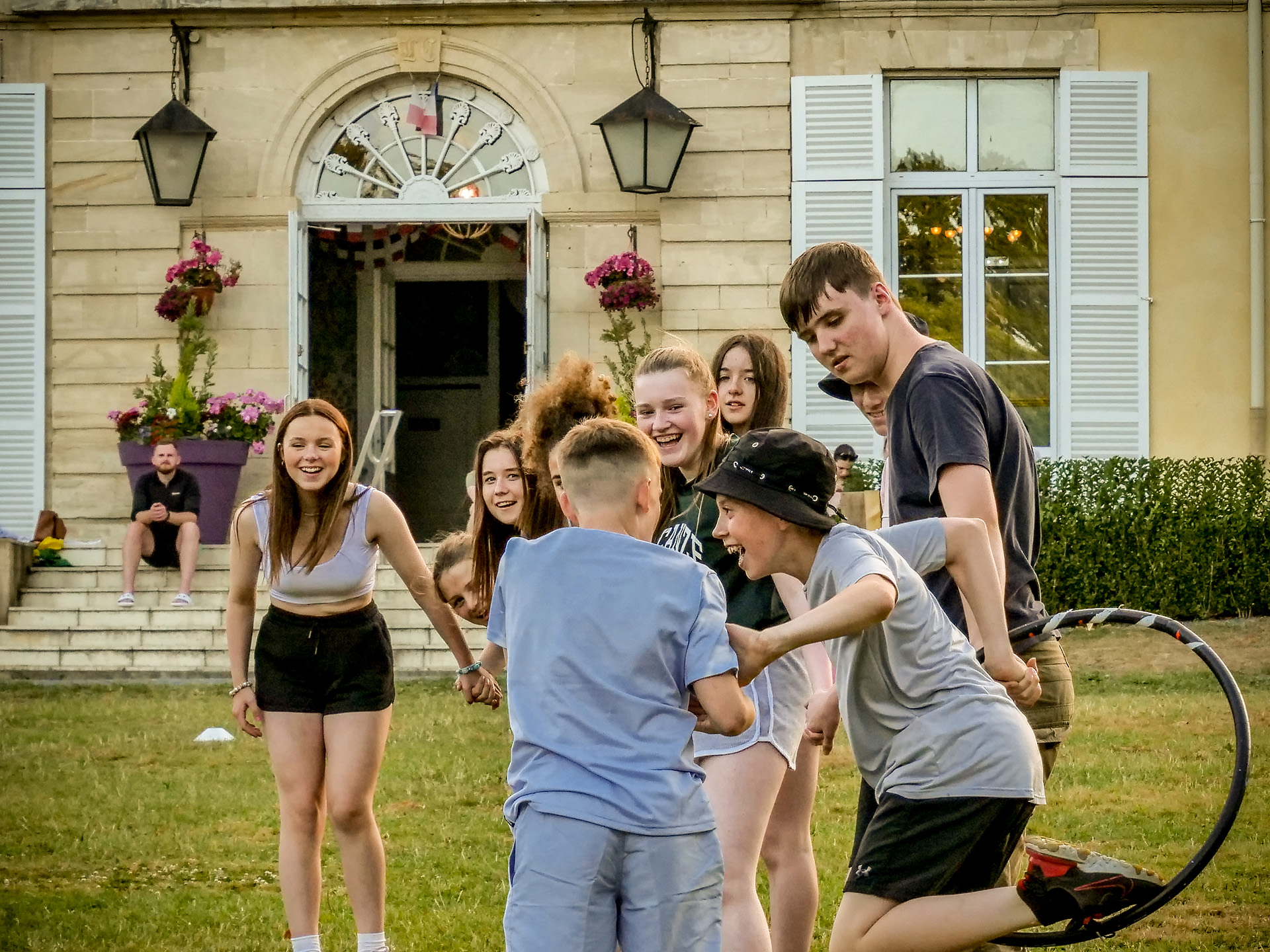 Activities at the Chateau Du Molay, Normandy